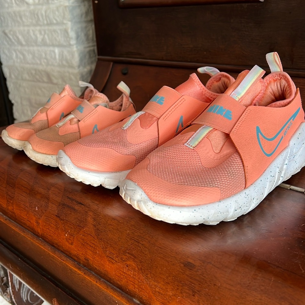 Mommy and me NIKE sneakers.